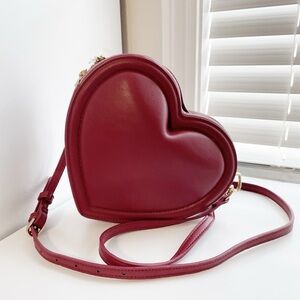 Heart-Shaped Crossbody Bag